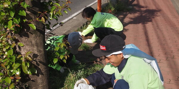 県道22号 用田交差点方面